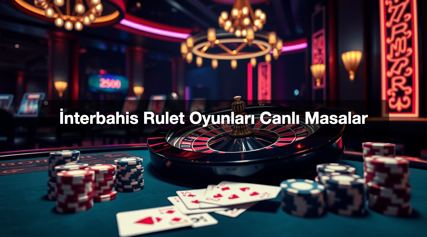 İnterbahis Rulet Oyunları Canlı Masalar